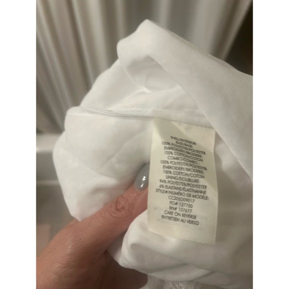 ALICE+OLIVIA Lang Embroidered Button Down Long Sleeve Blouse size Large NWT - Picture 13 of 14